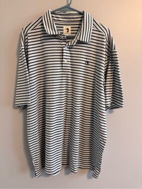 Duck head striped polo shirt Men’s XXL never worn